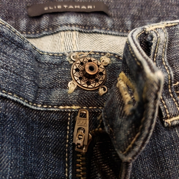 Vintage Elie Tahari Y2K  Flared Jeans - Picture 5 of 14